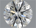 Diamante Natural 0.50 quilates, Redondo , Color J, claridad VVS1 y certificado GIA