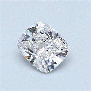 Foto Diamante Natural 0.70 quilates, Del cojín , Color E, claridad SI1 y certificado GIA de