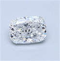 Diamante Natural 0.82 quilates, Del cojín , Color E, claridad VS2 y certificado GIA