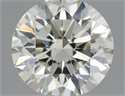 Natural Diamond 0.40 Carats, Round with Excellent Cut, L Color, VS1 Clarity and Certified by IGI