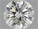 Natural Diamond 0.90 Carats, Round with Excellent Cut, J Color, SI1 Clarity and Certified by IGI