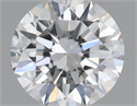 Natural Diamond 0.40 Carats, Round with Excellent Cut, E Color, SI1 Clarity and Certified by IGI