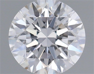 Picture of Natural Diamond 0.52 Carats, Round with Excellent Cut, E Color, VS2 Clarity and Certified by IGI