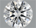 Natural Diamond 0.75 Carats, Round with Excellent Cut, E Color, SI2 Clarity and Certified by IGI