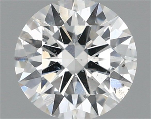 Picture of Natural Diamond 0.75 Carats, Round with Excellent Cut, E Color, SI2 Clarity and Certified by IGI
