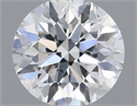 Natural Diamond 0.40 Carats, Round with Very Good Cut, D Color, SI1 Clarity and Certified by IGI