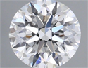 Diamante Natural 0.50 quilates, Redondo , Color D, claridad VS1 y certificado IGI