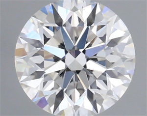 Picture of Natural Diamond 0.50 Carats, Round with Excellent Cut, E Color, VS2 Clarity and Certified by IGI