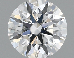 Picture of Natural Diamond 0.72 Carats, Round with Excellent Cut, E Color, VS2 Clarity and Certified by IGI