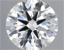 Diamante Natural 0.71 quilates, Redondo , Color F, claridad VS2 y certificado IGI