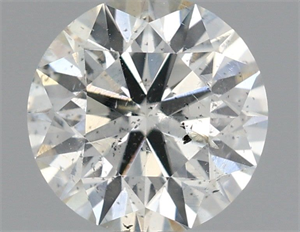 Picture of Natural Diamond 0.71 Carats, Round with Excellent Cut, G Color, SI2 Clarity and Certified by IGI