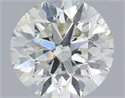 Natural Diamond 0.90 Carats, Round with Very Good Cut, H Color, SI2 Clarity and Certified by IGI