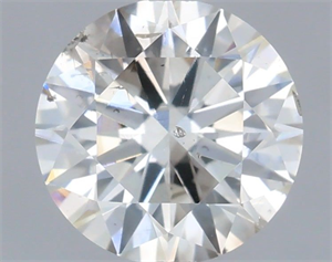 Picture of Natural Diamond 0.71 Carats, Round with Excellent Cut, H Color, SI2 Clarity and Certified by IGI