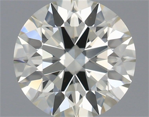 Picture of Natural Diamond 0.70 Carats, Round with Excellent Cut, K Color, VVS1 Clarity and Certified by IGI