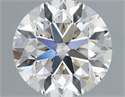 Natural Diamond 0.70 Carats, Round with Very Good Cut, J Color, SI1 Clarity and Certified by IGI