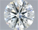 Natural Diamond 0.77 Carats, Round with Excellent Cut, H Color, SI2 Clarity and Certified by IGI