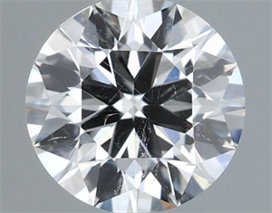 Picture of Natural Diamond 0.70 Carats, Round with Excellent Cut, G Color, SI2 Clarity and Certified by IGI