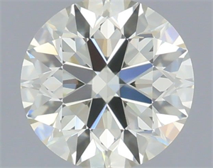 Picture of Natural Diamond 0.40 Carats, Round with Excellent Cut, L Color, VVS2 Clarity and Certified by IGI
