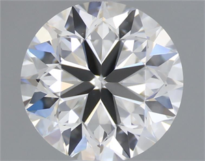 Picture of Natural Diamond 0.90 Carats, Round with Very Good Cut, H Color, VS1 Clarity and Certified by GIA