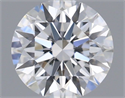 Diamante Natural 0.62 quilates, Redondo , Color E, claridad VVS2 y certificado GIA