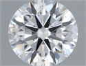 Diamante Natural 0.86 quilates, Redondo , Color D, claridad VVS1 y certificado GIA