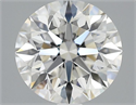 Diamante Natural 2.01 quilates, Redondo , Color H, claridad VS2 y certificado GIA