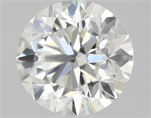 Picture of Natural Diamond 0.47 Carats, Round with Very Good Cut, J Color, VS2 Clarity and Certified by GIA