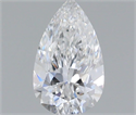 Natural Diamond 0.51 Carats, Pear with  Cut, E Color, SI2 Clarity and Certified by GIA