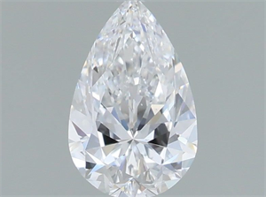 Picture of Natural Diamond 0.70 Carats, Pear with  Cut, D Color, VS2 Clarity and Certified by GIA