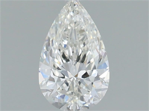 Picture of Natural Diamond 0.70 Carats, Pear with  Cut, H Color, VS2 Clarity and Certified by GIA