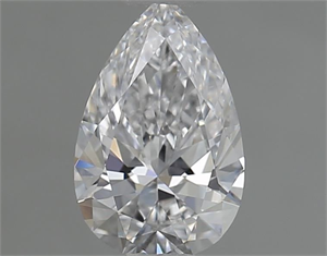 Picture of Natural Diamond 0.70 Carats, Pear with  Cut, D Color, VS1 Clarity and Certified by GIA