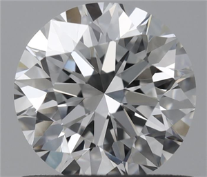 Foto Diamante Natural 0.70 quilates, Redondo , Color E, claridad VVS2 y certificado IGI de