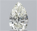 Natural Diamond 1.03 Carats, Pear with  Cut, J Color, SI2 Clarity and Certified by IGI