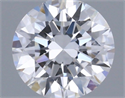 Diamante Natural 0.40 quilates, Redondo , Color D, claridad VVS2 y certificado GIA