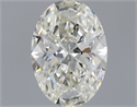 Diamante Natural 0.73 quilates, Ovalado , Color J, claridad SI1 y certificado GIA
