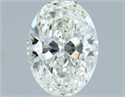 Diamante Natural 0.70 quilates, Ovalado , Color H, claridad VS1 y certificado IGI
