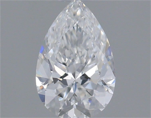 Picture of Natural Diamond 0.42 Carats, Pear with  Cut, D Color, VVS1 Clarity and Certified by GIA