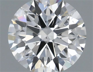 Foto Diamante Natural 0.53 quilates, Redondo , Color G, claridad SI1 y certificado GIA de