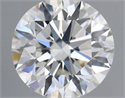 Diamante Natural 0.53 quilates, Redondo , Color H, claridad VVS2 y certificado GIA