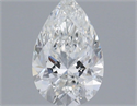 Diamante Natural 0.42 quilates, De pera , Color F, claridad VS1 y certificado GIA
