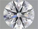 Diamante Natural 0.75 quilates, Redondo , Color D, claridad SI1 y certificado GIA
