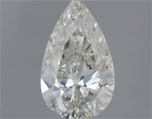 Foto Diamante Natural 0.50 quilates, De pera , Color K, claridad I1 y certificado GIA de