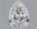 Natural Diamond 0.70 Carats, Pear with  Cut, F Color, SI2 Clarity and Certified by GIA