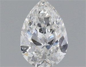 Picture of Natural Diamond 0.70 Carats, Pear with  Cut, F Color, SI2 Clarity and Certified by GIA