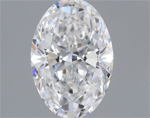 Picture of Natural Diamond 0.75 Carats, Oval with  Cut, D Color, SI1 Clarity and Certified by GIA