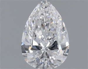 Picture of Natural Diamond 0.50 Carats, Pear with  Cut, D Color, VS1 Clarity and Certified by GIA