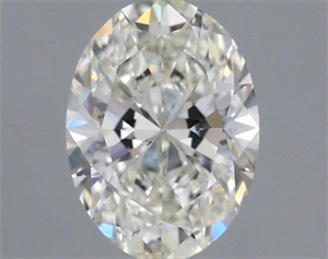 Picture of Natural Diamond 0.80 Carats, Oval with  Cut, I Color, SI1 Clarity and Certified by GIA