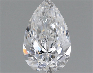 Foto Diamante Natural 0.60 quilates, De pera , Color E, claridad SI1 y certificado GIA de