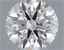 Diamante Natural 0.43 quilates, Redondo , Color H, claridad VVS1 y certificado GIA