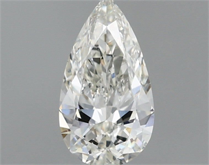 Picture of Natural Diamond 0.50 Carats, Pear with  Cut, I Color, SI2 Clarity and Certified by GIA